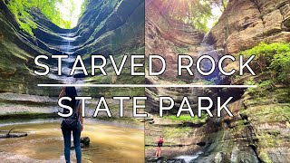 The BEST Hiking at Starved Rock State Park in Illinois [upl. by Ottilie]