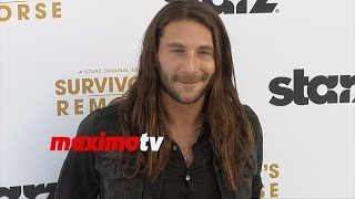 Zach McGowan  Survivors Remorse Premiere  ARRIVALS [upl. by Anekahs]