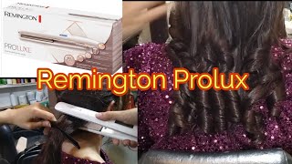 Remington Prolux s9100  Remington Hair Straightener  Curls with Straightener  Real Beauty Secret [upl. by Solenne]