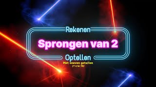 Rekenen Sprongen van 2 oneven [upl. by Lyckman]