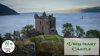 Urquhart Castle  history tour of the stronghold of the Great Glen and Loch Ness in Scotland [upl. by Aihtnic]