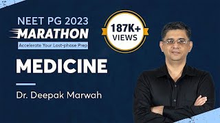 NEET PG Revision Marathon Medicine by Dr Deepak Marwah  PrepLadder NEET PG [upl. by Learsi]