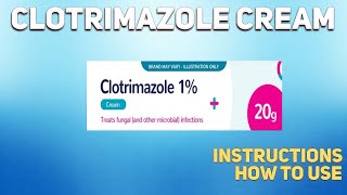 Clotrimazole cream how to use Mechanism of action Uses Dosage Side Effects [upl. by Sudderth]