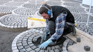 Kopfsteinpflaster Paving in the round arch [upl. by Shig]