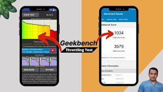 How To Check Geekbench Score amp CPU Throttling Test  Geekbench Score amp CPU Throttling Test Process [upl. by Season938]