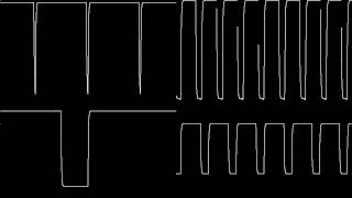 Jochen Hippel  RSI Theme  Amiga 1989  4channel oscilloscope [upl. by Einattirb]