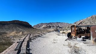 Mountain Bike Ride to an Old Quicksilver Mine at Big Bend Ranch Dome Loop Fresno amp Whit Roy Mine [upl. by Irallih]