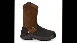 Mens Carhartt 11quot Composite Toe WP Wellington Metguard Work Boot CMF1721 [upl. by Arrat398]