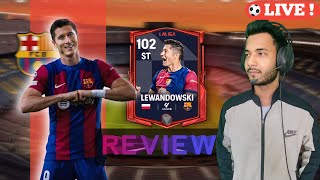 NEW ST 104 OVR POTM LEWANDOWSKI II EA FC MOBILE 25 II BALLON DOR EVENT [upl. by Neelear564]