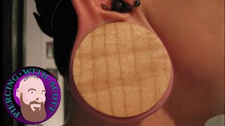 How to Stretch your Earlobe Piercings the safe and healthy way [upl. by Oslec]