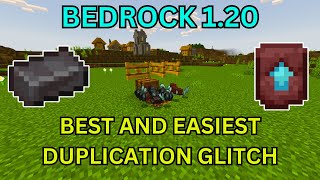 MINECRAFT BEDROCK DUPLICATION GLITCH 120 PLAYSTATION XBOX SWITCH MCPE PC [upl. by Nnaeinahpets]