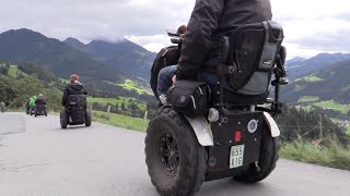 Gelände Rollstuhl Apache Alm Bichlalm Kitzbühel [upl. by Aidin]