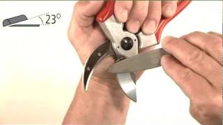 FELCO sharpening  onehand [upl. by Emelun29]