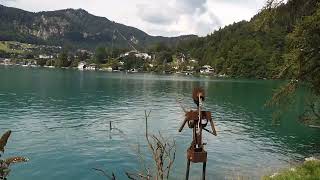 ep168 St Gilgen Austria Wonderfull lake Wolfgang near mountains [upl. by Corena]