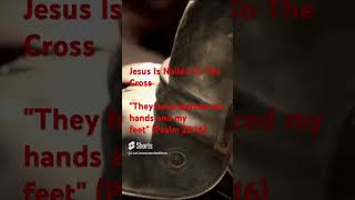 Jesus Being Nailed To The Cross biblevideos bibleshorts biblestories crucifixion cross [upl. by Ermengarde837]