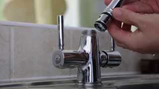 How to Repair Washer in Leaking Mixer tap from Base by Removing Neck  Fix Leaking Water faucet [upl. by Annahavas]