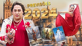 PREVISÕES 2024 OFICIAIS COM CIGANO IAGO DO ORIENTE [upl. by Damita]