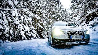 SNOW DRIFT ► AUDI A4 ALLROAD QUATTRO [upl. by Yrogiarc]