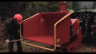 TP 200 PTO  a strong and popular wood chipper [upl. by Nonnahc]