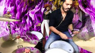 The King of Fighters  Iori Yagami Theme drum Natan Billy Batera [upl. by Eanore]