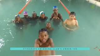 Stingrays young swimmers on Olympic mate [upl. by Irisa]