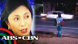 Cong Leni Robredo waits for a bus [upl. by Elysee442]