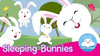 Sleeping Bunnies  Nursery Rhyme  เพลงกระต่ายขี้เซา  เพลงเด็กภาษาอังกฤษ by KidsOnCloud [upl. by Inor79]