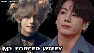 My foπced wifeyquotTaekook FF OneshotquotHindi ExplainBL LoversBoys Love Story [upl. by Shep]