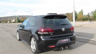 VW Golf R Mk6 Performance Exhaust by Cobra Sport Exhausts [upl. by Guillaume]