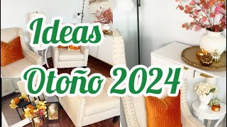 NUEVA IDEAS PARA DECORAR EN OTOÑO 2024 CÓMO DECORAR TU RECIBIDOR EN OTOÑO [upl. by Verneuil]