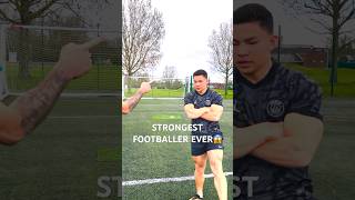 WORLDS STRONGEST FOOTBALLER vs AMATEUR FOOTBALLER football footballchallange ronaldo [upl. by Salba]