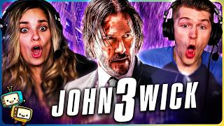 JOHN WICK CHAPTER 3  PARABELLUM Movie Reaction  First Time Watch  Keanu Reeves  Mark Dacascos [upl. by Nerral]