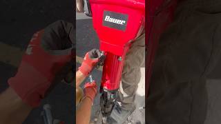 Harbor Freight JACKHAMMER fail 👎 harborfreight harborfreighttools jackhammer [upl. by Nibuz]