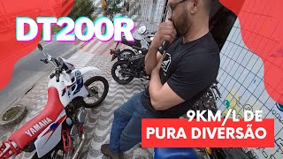 PRIMEIRA VEZ ANDANDO DE YAMAHA DT 200R [upl. by Trenton453]