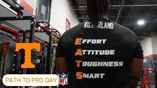 PATH TO PRO DAY Ep4 TENNESSEE VOLS KUROTT PRIME GARLAND [upl. by Aileek]