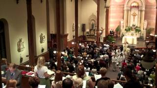 Jesus Christ is Risen Today 2013  EASTER HYMN with Grand Choeur Dialogue Intro [upl. by Troy824]