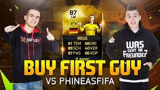 FIFA 16  REUS IF BUY FIRST GUY SPECIAL  PHINEASFIFA VS FEELFIFA [upl. by Whitford]