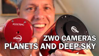 Best ZWO cameras for planetary imaging and deepsky color  Astrophotography [upl. by Holsworth482]