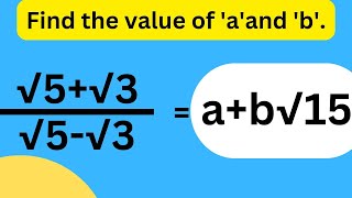 rationalise the denominator find a and b number system class 9 most important questions [upl. by Stillmann655]