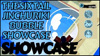 The Six Tails Jinchūrikis Bubble Bloodline Showcase  Shindo Life [upl. by Iolenta]