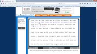 Free Typing Game Typing Speed Test  70 WPM 100 Accuracy [upl. by Akinej]