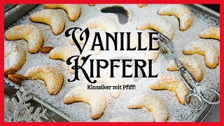 VanillekipferlAlternative Kokoskipferl für Feiertage  Festliche Weihnachtsplätzchen Rezept [upl. by Atinrahc]