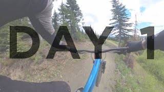 I tried DOWNHILL Mountain Biking for the first time Heres what happened [upl. by Clevey435]