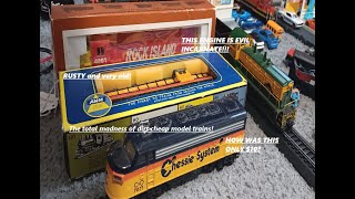 10 HO Scale Engines driving me off the rails on a crazy train [upl. by Arza]