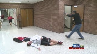 Middle school teachers go through shooter simulation [upl. by Brit426]