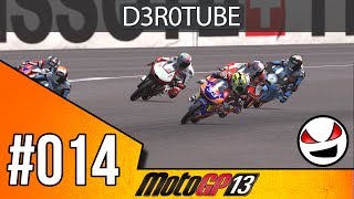 Lets Play MotoGP 13  FIGHTS IN INDIANAPOLIS 014 [upl. by Uzziel]