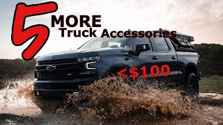 5 MORE Truck Accessories for Less than 100 Part 2 [upl. by Hickie147]