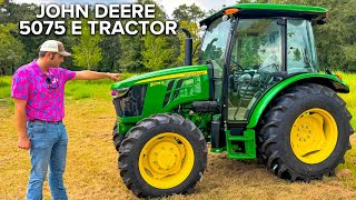 John Deere 5075 E Full Tractor Overview [upl. by Vijnas]