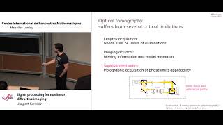 Ulugbek Kamilov Signal processing for nonlinear diffractive imaging [upl. by Annwahs]