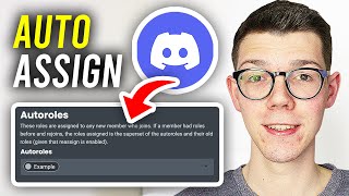 How To Auto Assign Roles To New Users In Discord Server  Full Guide [upl. by Odnalra]